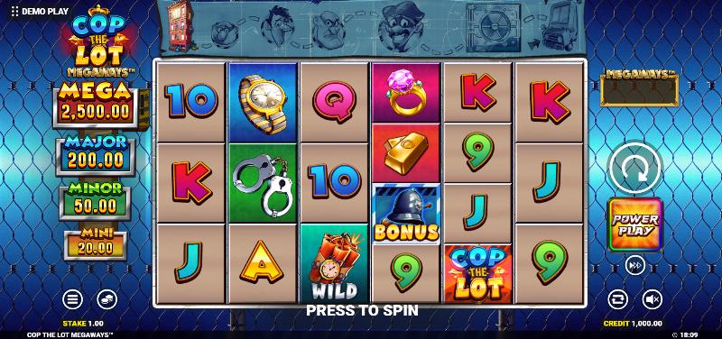 Cop The Lot Megaways Power Play