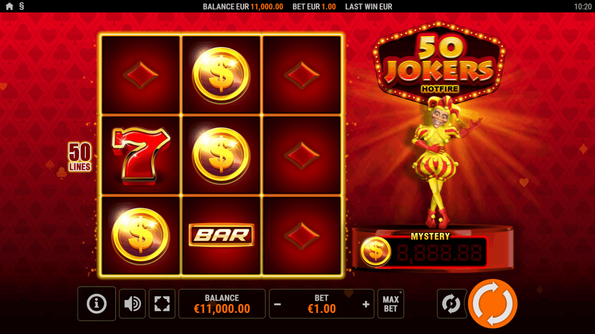 50 Jokers Hotfire