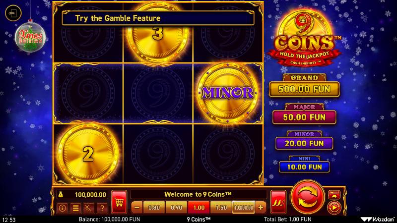 9 Coins Xmas Edition