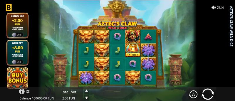 Aztec’s Claw Wild Dice