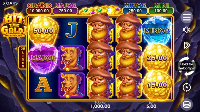Hit The Gold! Hold And Win
