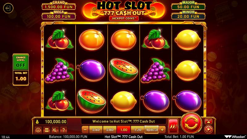 Hot Slot: 777 Cash Out