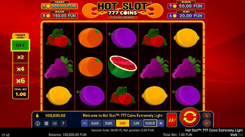 Hot Slot: 777 Coins Extremely Light