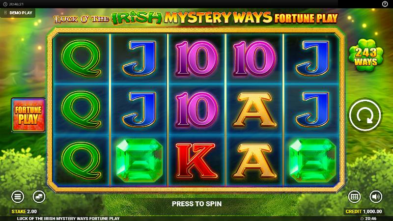 Luck O’ The Irish Mystery Ways Fortune Play