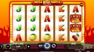 Mega Wild Fruits – On Fire demo play free 1