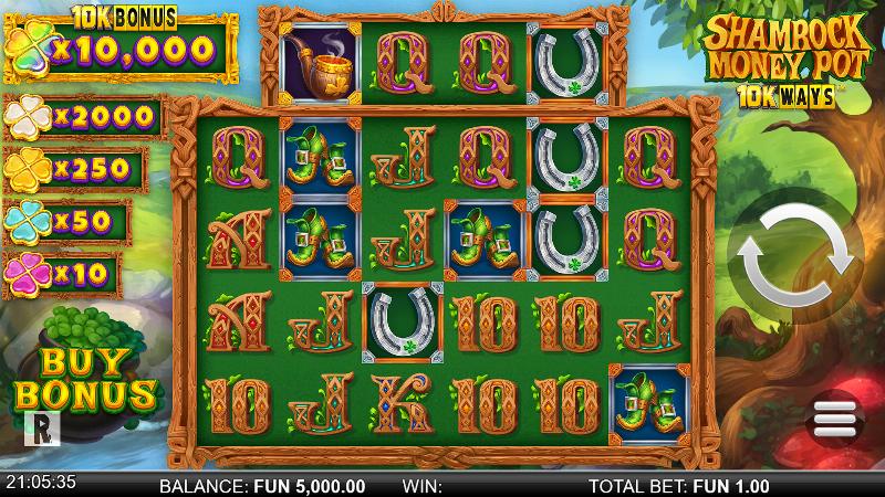 Shamrock Money Pot 10K Ways