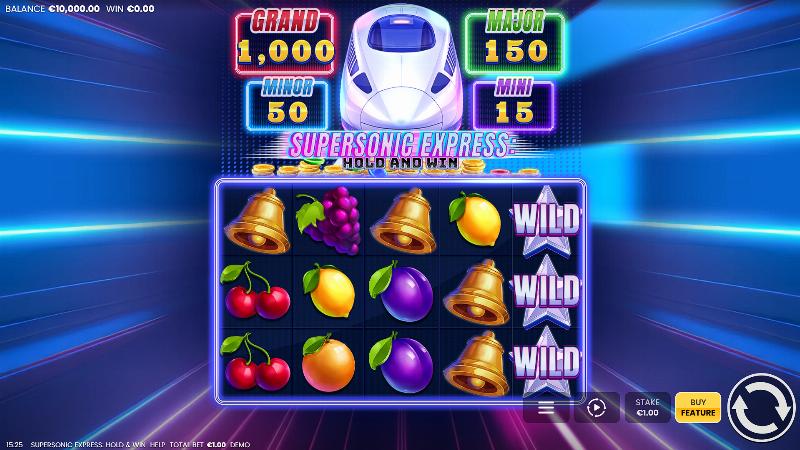 Supersonic Express: Hold And Win
