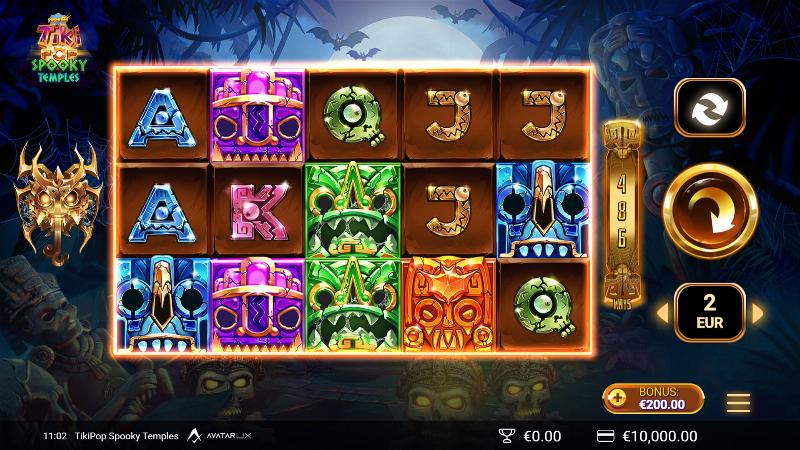 Tikipop Spooky Temples