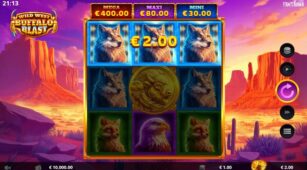 Wild West Buffalo Blast demo play free 1