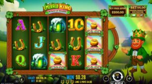 Emerald King Wheel Of Wealth demo play free 1