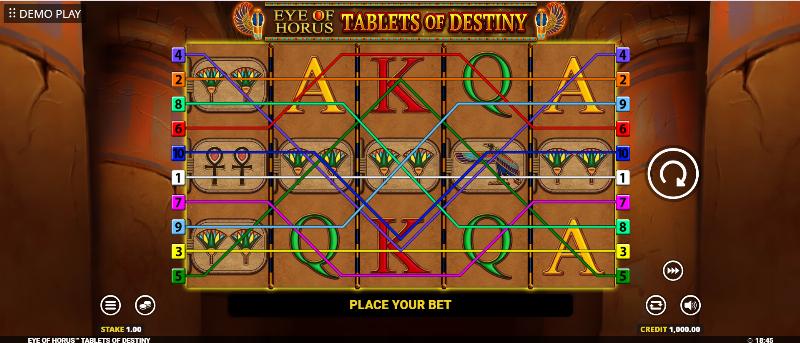 Eye Of Horus Tablets Of Destiny