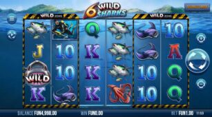 6 Wild Sharks demo play free 1