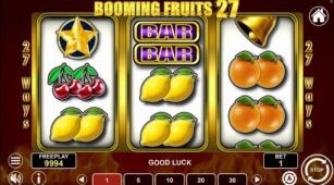 Booming Fruits 27 demo play free 2