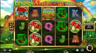 Double Lucky Mushrooms Doublemax demo play free 2