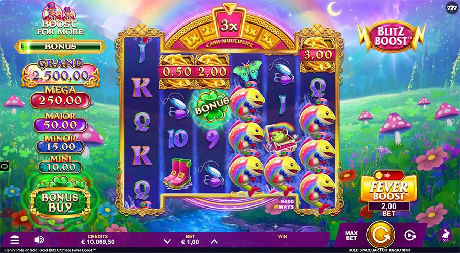 Fishin’ Pots of Gold Gold Blitz Ultimate Fever Boost