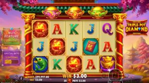 Triple Pot Diamond demo play free 2