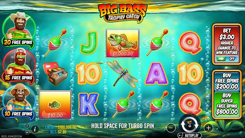 Big Bass Trophy Fishing