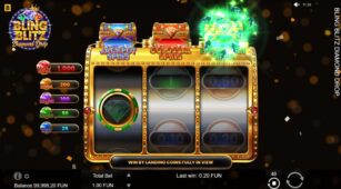 Bling Blitz Diamond Drop demo play free 1