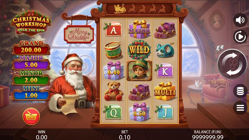 Christmas Workshop: Hold The Spin
