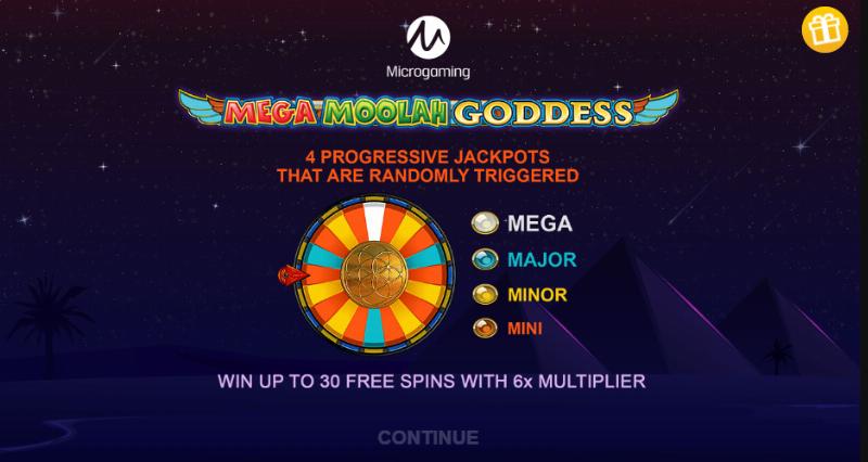 Mega Moolah Goddess
