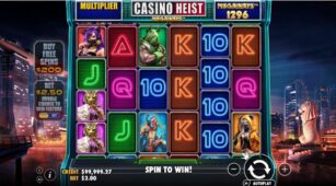 Casino Heist Megaways demo play free 2