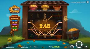 3 Lucky Nuggets demo play free 0