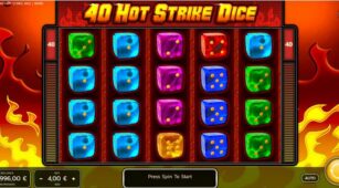 40 Hot Strike Dice demo play free 0