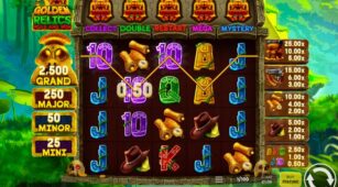 5 Golden Relics Hold & Win demo play free 3
