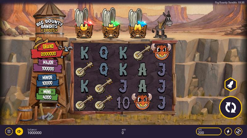 Big Bounty Bandits 3 Pots