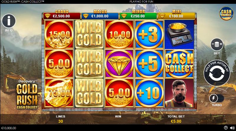 Gold Rush Cash Collect