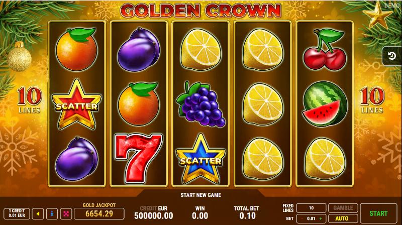 Golden Crown Christmas