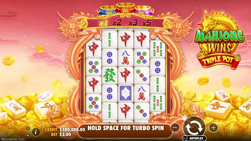 Mahjong Wins Triple Pot