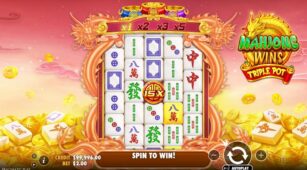 Mahjong Wins Triple Pot demo play free 2