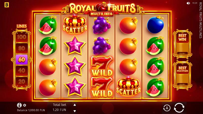 Royal Fruits Multilines