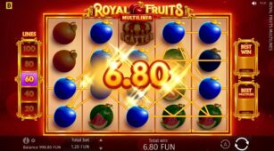 Royal Fruits Multilines demo play free 1