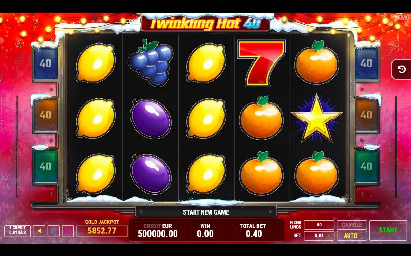 Twinkling Hot 40 Christmas