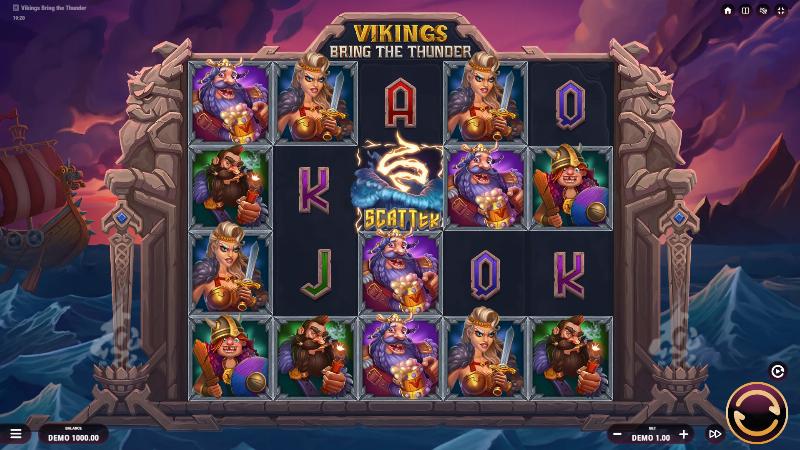 Vikings Bring The Thunder