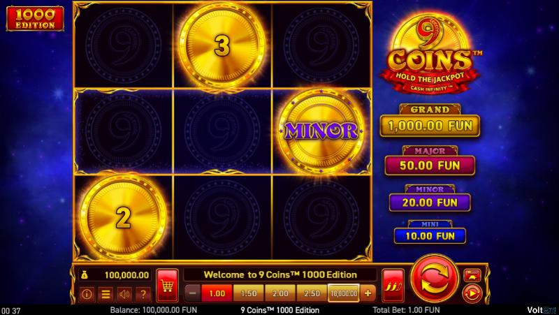 9 Coins: 1000 Edition