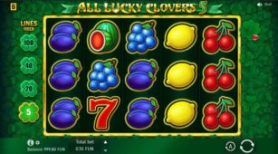 All Lucky Clovers demo play free 1
