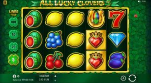 All Lucky Clovers demo play free 3