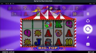 Big Top demo play free 2