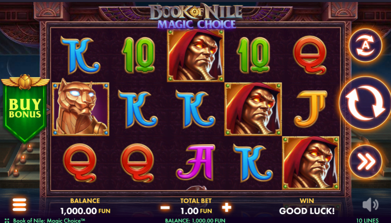 Book Of Nile Magic Choice