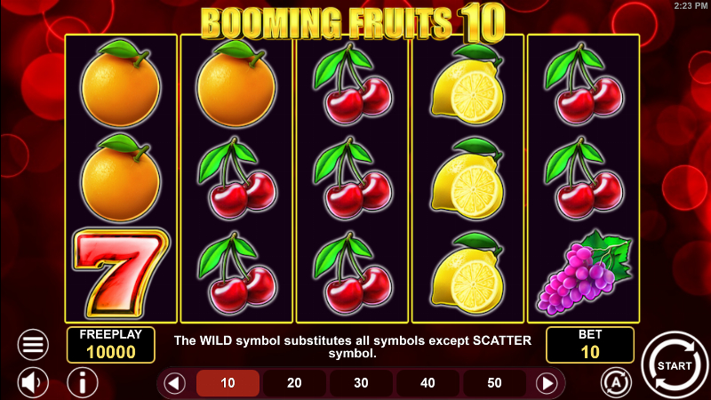 Booming Fruits 10