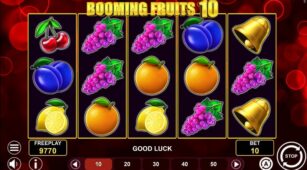Booming Fruits 10 demo play free 0