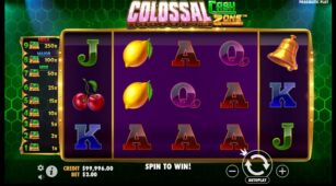 Colossal Cash Zone demo play free 2