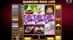 Diamond Rich Life Pull Tabs demo play free 2