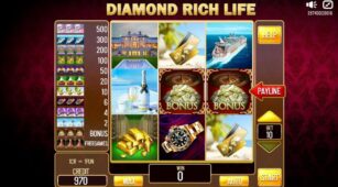 Diamond Rich Life Pull Tabs demo play free 3