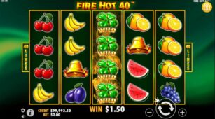 Fire Hot 40 demo play free 3