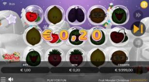 Fruit Monster Christmas demo play free 0