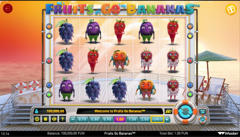 Fruits Go Bananas